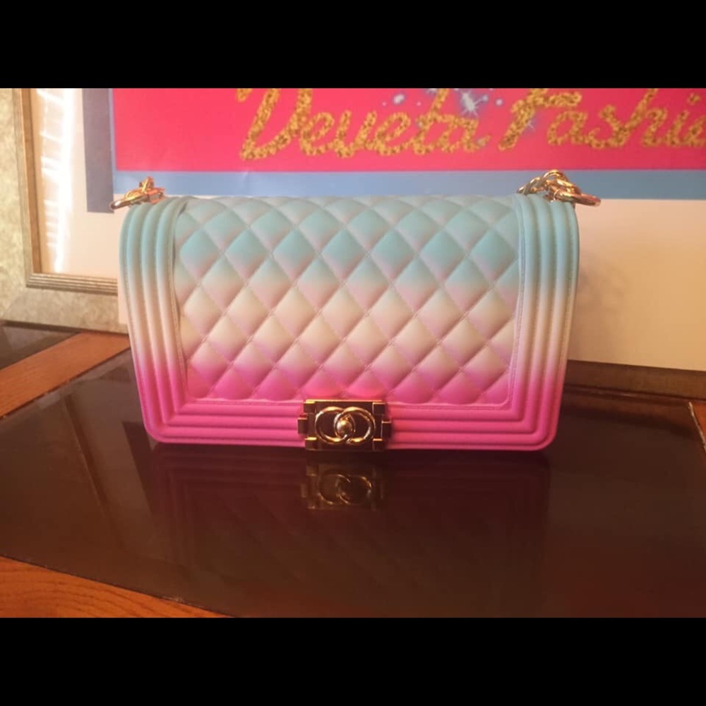 Rainbow purse